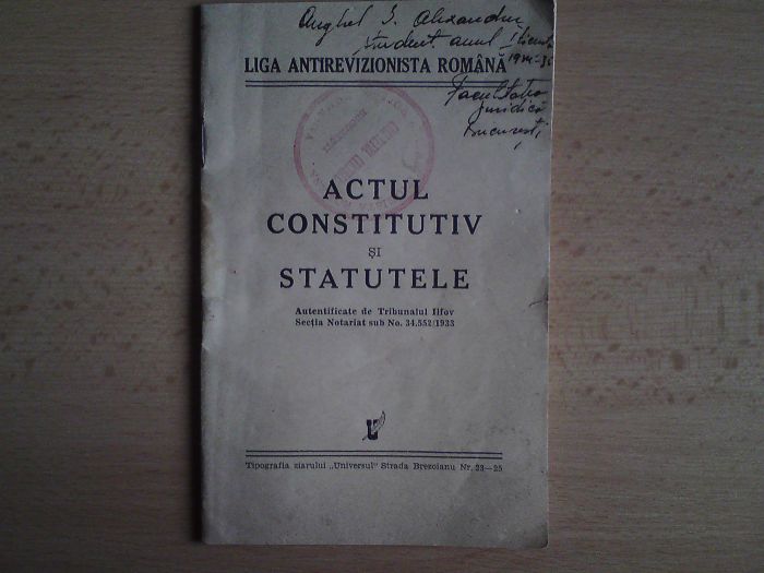 liga antirevizionista romana.JPG