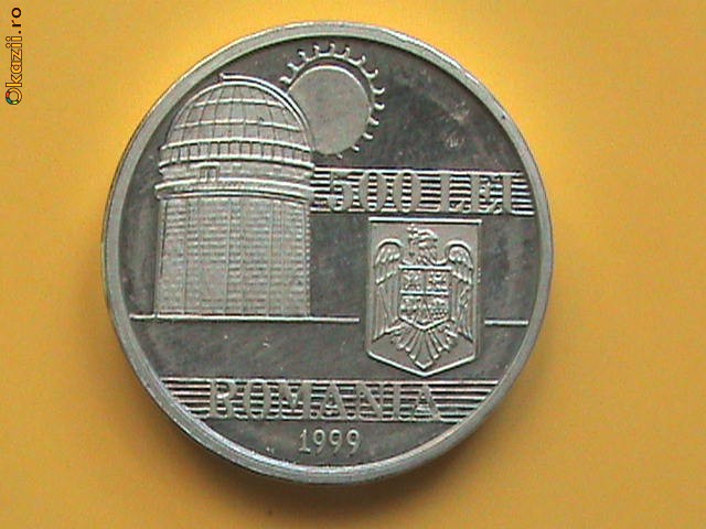 500 lei 1999 aluminiu observatorul.jpg