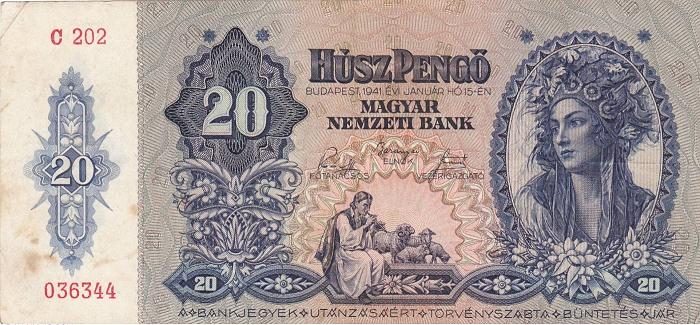 20 pengo 1941.jpg