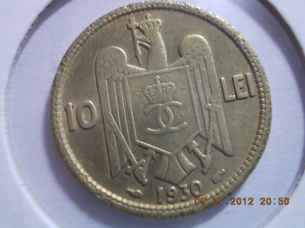 1930 - 10 lei Carol av.jpg