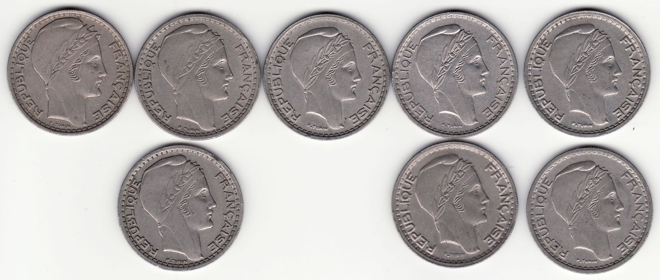 1945-1949 - 10 Fr rv