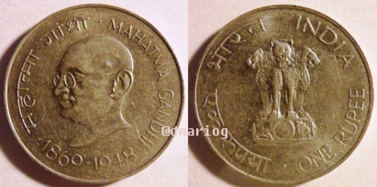 1 rupee Mahatma Gandhi.jpg