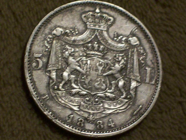 5 lei 1884.JPG