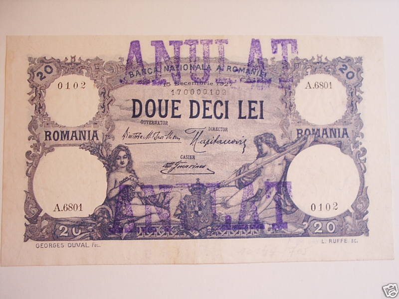 20 LEI 1927 ANULAT