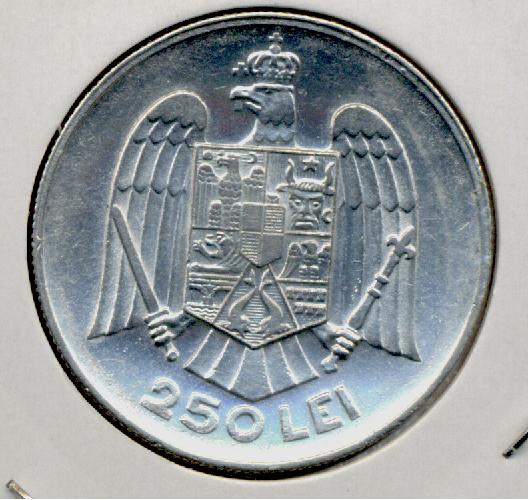 250 lei 1935 pajura