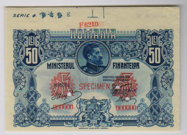FERDINAND 50 LEI 1918,specimen,avers.jpg