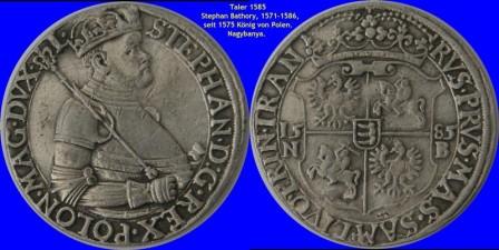 Vand moneda rara  Taler 1585 pret 7650 Eur