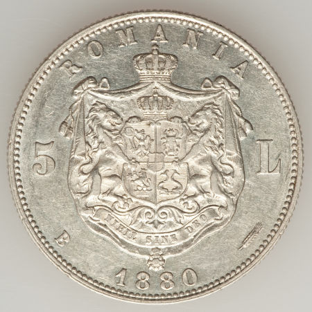 5 lei 1880, Rv..jpeg