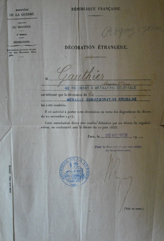 Brevet crucea comm. WWI.jpg